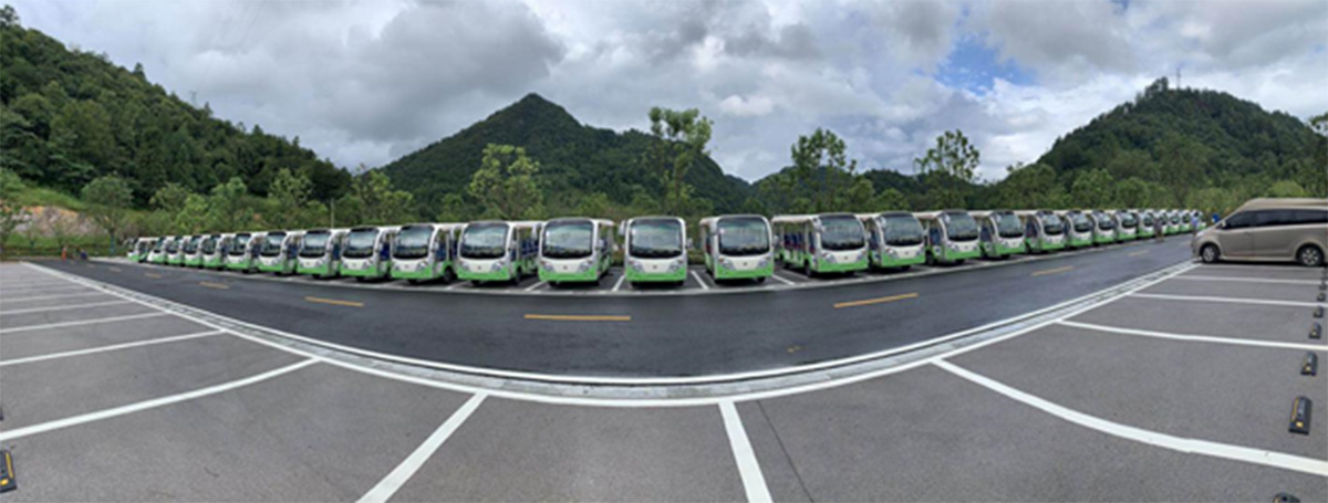 贵州·都匀绿博园电动观光车客户案例