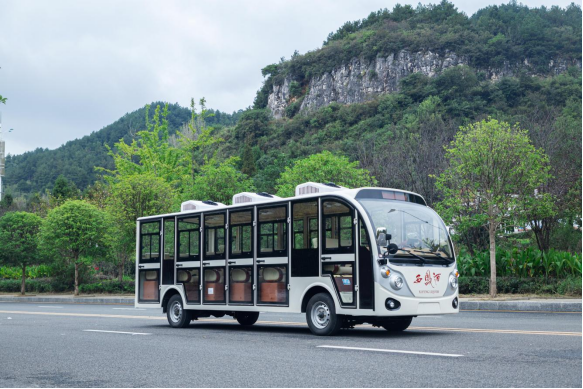 陕西·西凤酒厂15辆23座电动观光车