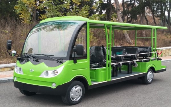 贵州忠辉车辆制造，打造高效能14座新能源观光车